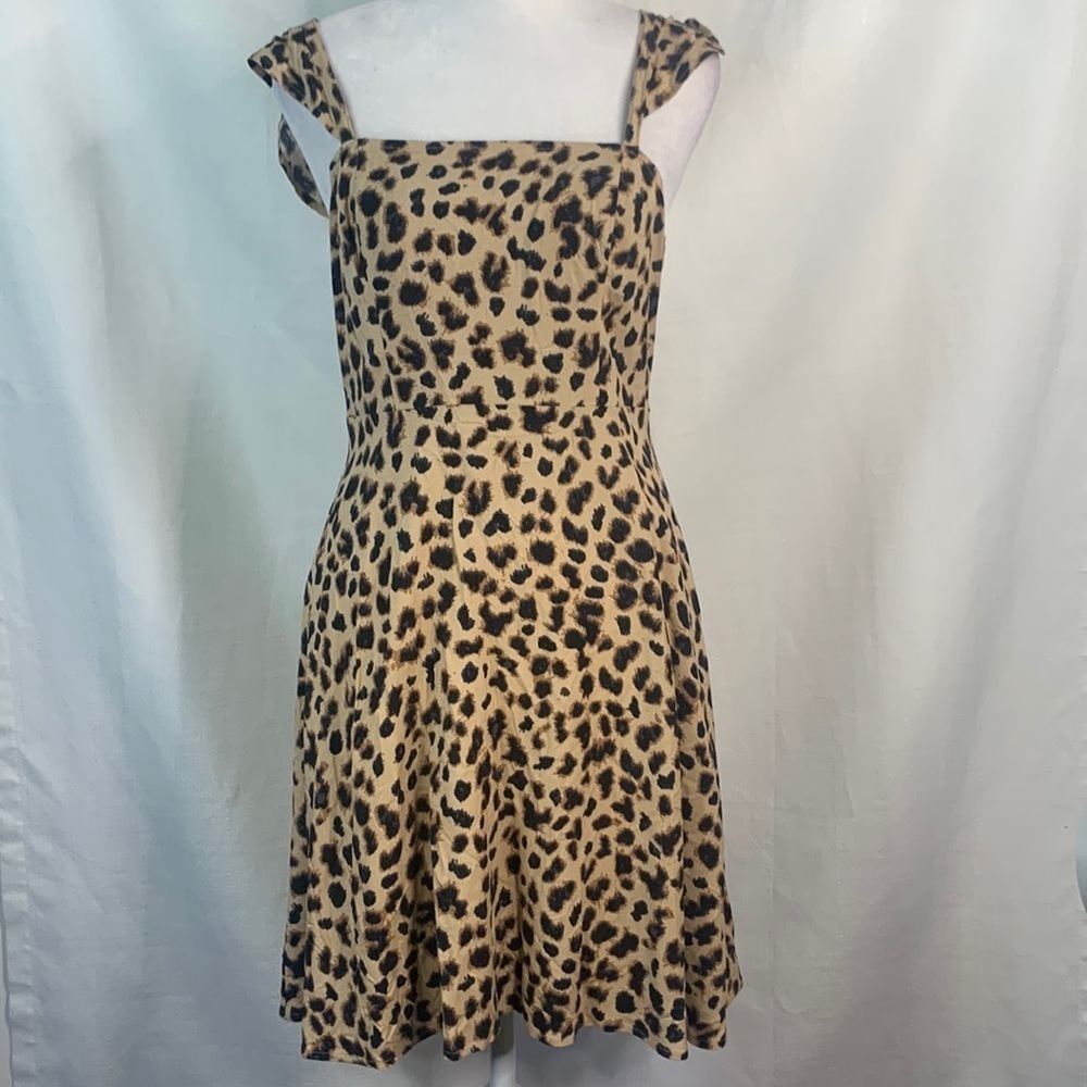Express Cheetah Print Mini Dress- NWT